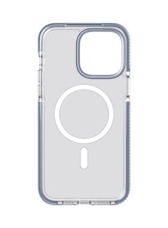 tech21 Evo  iPhone 14 Pro Max Case Cover with MagSafe and 16 Feet Drop Protection - Steel Blue  - Image 2