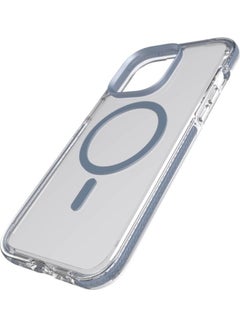 tech21 Evo  iPhone 14 Pro Max Case Cover with MagSafe and 16 Feet Drop Protection - Steel Blue  - Image 3