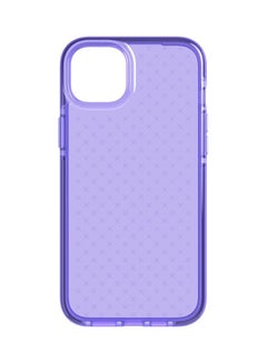 tech21 Evo Check iPhone 14 Case Cover with 16 Feet Drop Protection - Wondrous Purple  - Image 1