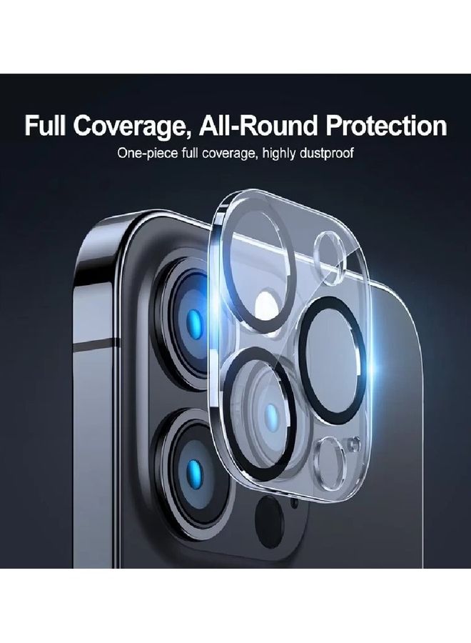 JOYROOM - Camera Lens Protector For iPhone15 Pro/iPhone15 Pro Max/iPhone14 Pro/iPhone14 Pro Max Tempered Film Camera Protective Film HD Scratch Resistant Perfect Fit And Easy Installation Clear - Image 1