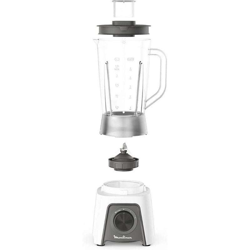 Moulinex Blendeo Plus with Grinder and Grater, 1.5 Liter 400.0 W LM2C31EG white  - Image 4