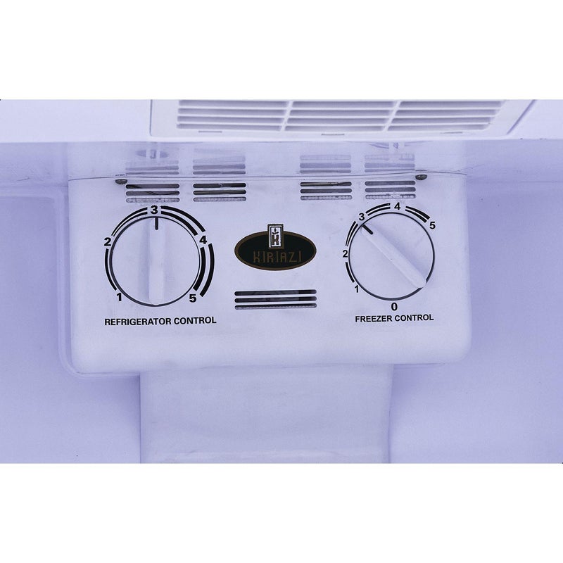 Kiriazi No Frost Refrigerator, 370 Liters, 52 kW KH370LN Metallic Color - Image 3