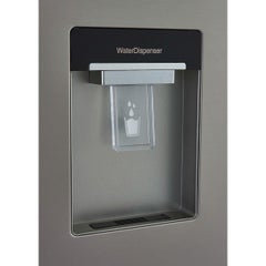 Beko Freestanding Digital Refrigerator - No Frost - Dispenser 2 Doors- Stainless Steel RDNE650E60XP Silver  - Image 4
