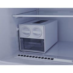 Beko Freestanding Digital Refrigerator - No Frost - Dispenser 2 Doors- Stainless Steel RDNE650E60XP Silver  - Image 5