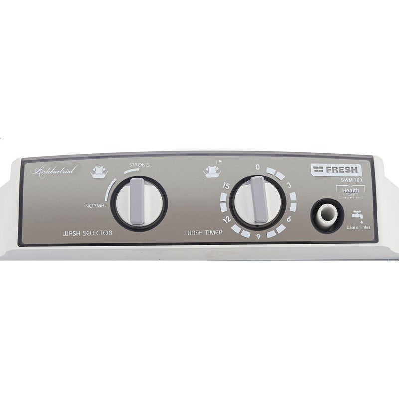 فريش غسالة ملابس ذكية تحميل علوي بحوض واحد 7 kg 290 W SWM700 أبيض - Image 3