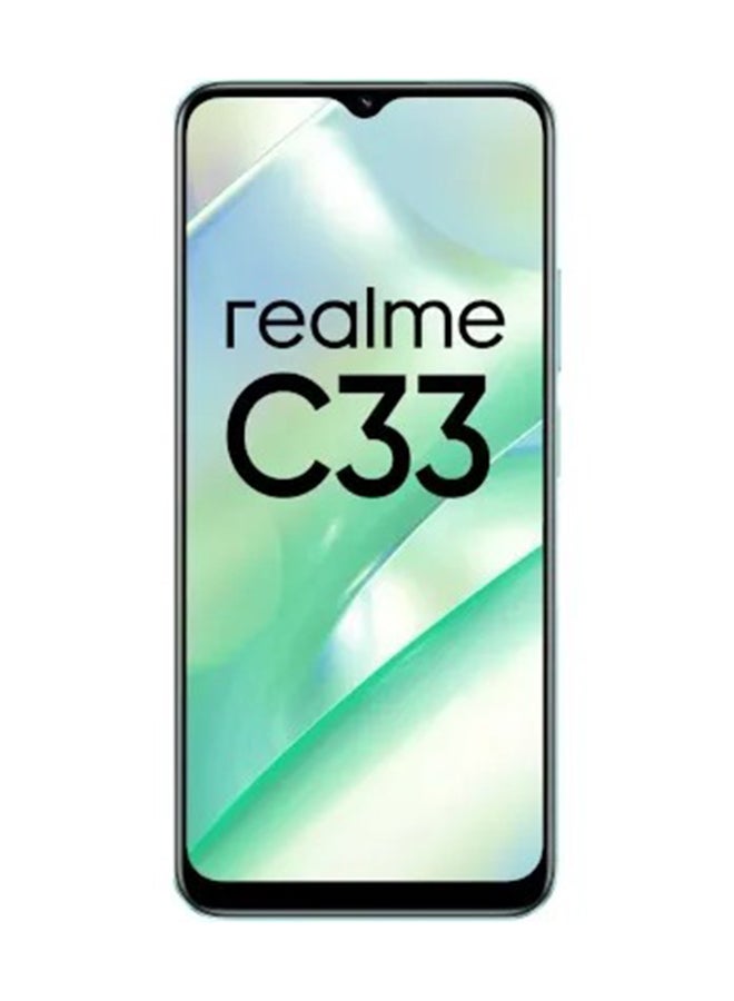 ريل مي هاتف C33 ثنائي الشريحة بلون أزرق مائي وذاكرة وصول عشوائي (RAM) سعة 4 جيجابايت وذاكرة تخزين داخلية 128 جيجابايت ويدعم تقنية 4G LTE - إصدار الشرق الأوسط  - Image 2