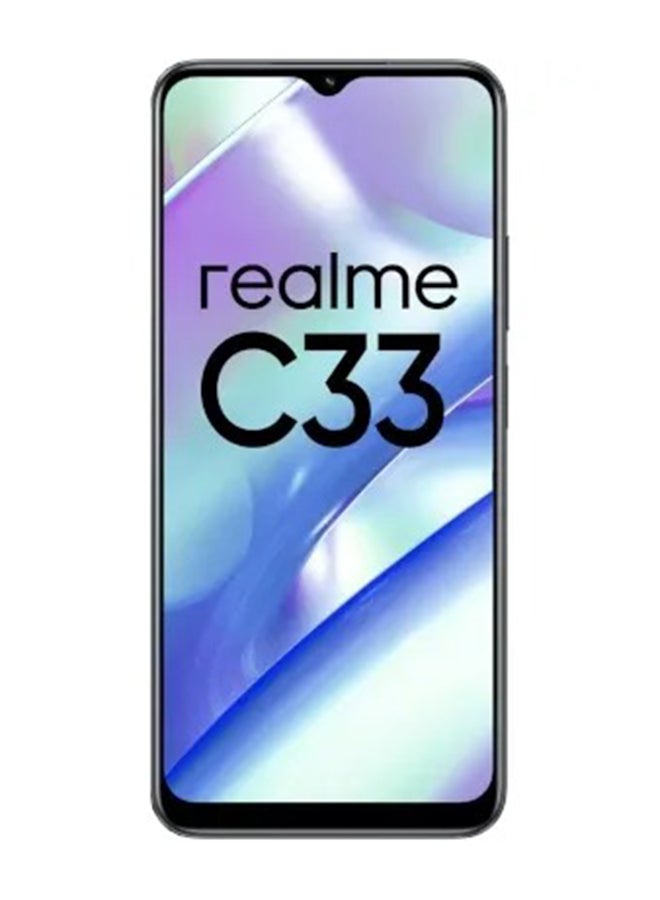 realme - C33 Dual SIM Night Sea 4GB RAM 128GB 4G LTE - Middle East Version - Image 1