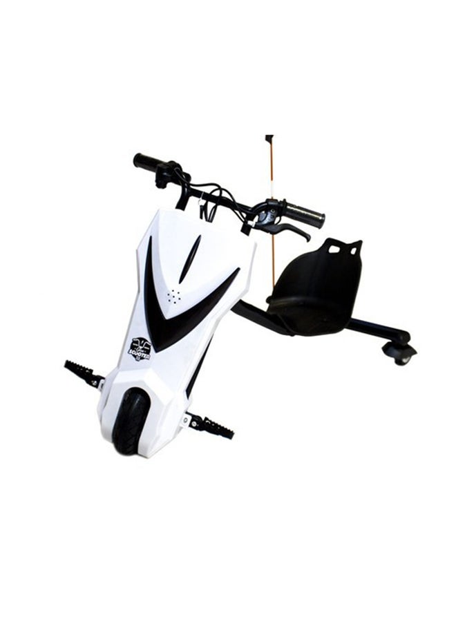 Rockbaby Electric Drifting Scooter White 68.5x54x21cm - Image 2