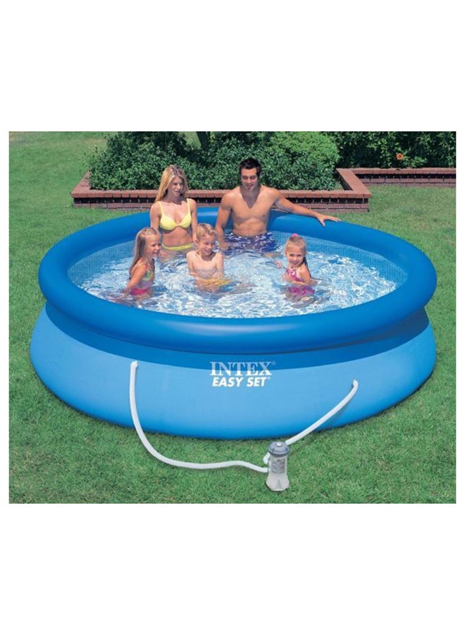 INTEX Easy Set Inflatable Round Swimming Pool 396x84cm - Image 2