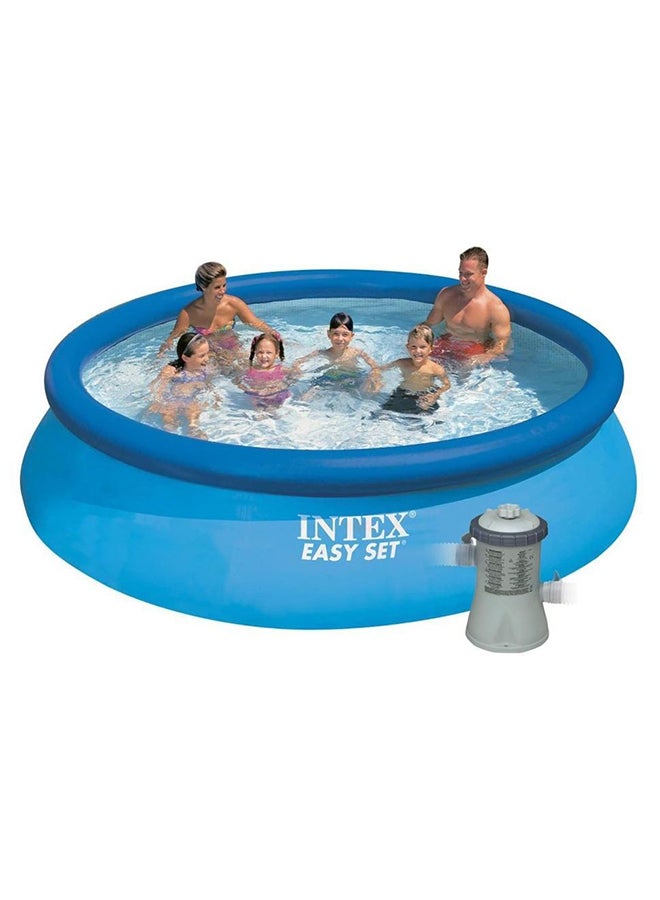 INTEX Easy Set Inflatable Round Swimming Pool 396x84cm - Image 3