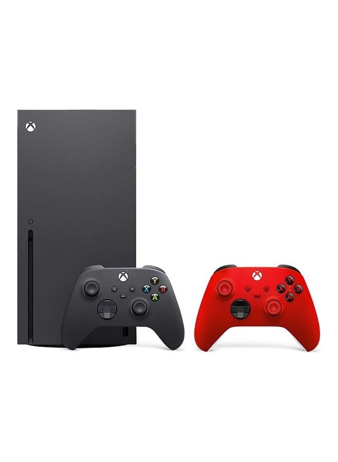 Microsoft Xbox Series X 1TB Console (Disc Version) With Extra Wirless Controller Red  - Image 1