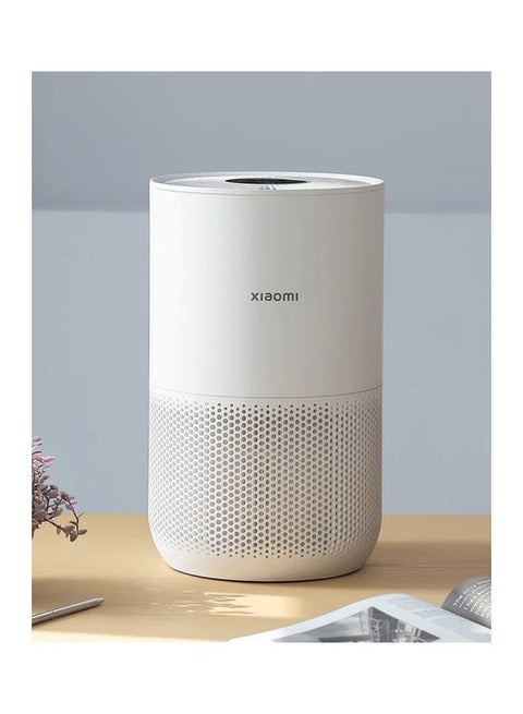 Mi Smart Air Purifier 4 Compact Small High-efficiency Filtration Works with Ok google Alexa Mi Home APP with OLED Touch Control Display AC-M18-SC White