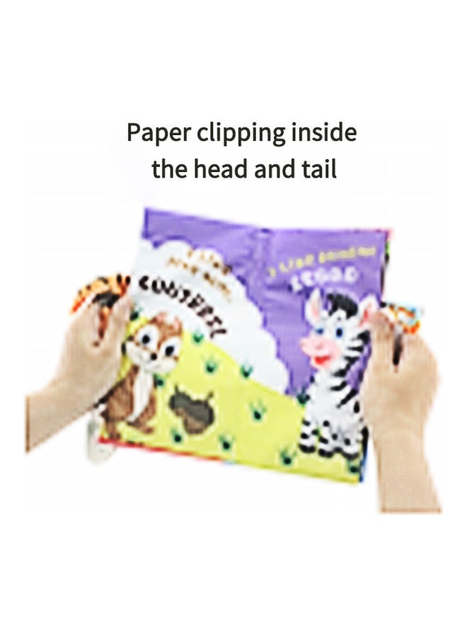 Kidle Baby Early Education Toys Activity Crinkle Cloth Book For Toddler Infants And Kids Baby Shower 11.5*1.5*22.5cm  - Image 3