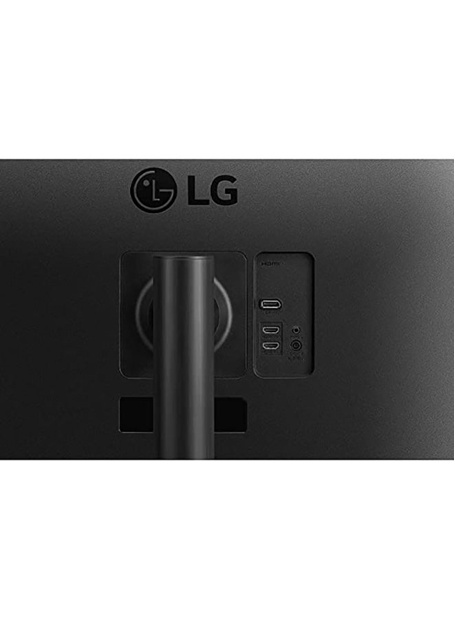LG - 34-Inch Curved UltraWide QHD (3440x1440) HDR FreeSync Gaming Monitor With 160Hz Refresh Rate 34WP65C Black - Image 1