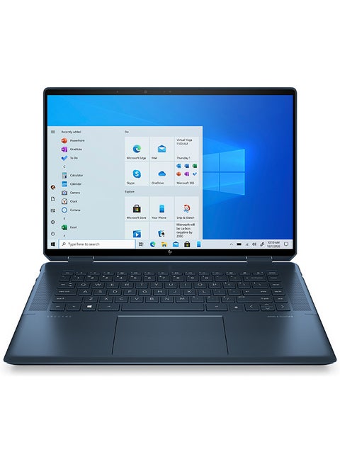 Spectre X360 16-f1013dx Convertible 2-In-1 (Upgraded Version) Laptop With 16-Inch Display, Core i7-12700H Processer/16GB RAM/512GB SSD/Intel Iris Xe Graphics/Windows 11 Home English blue