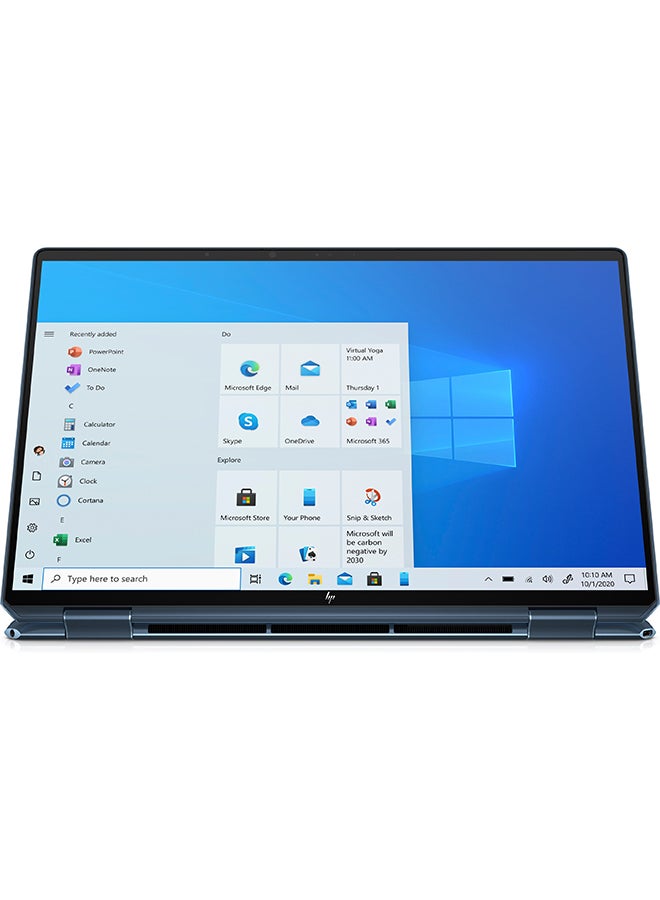 Spectre X360 16-f1013dx Convertible 2-In-1 (Upgraded Version) Laptop With 16-Inch Display, Core i7-12700H Processer/16GB RAM/512GB SSD/Intel Iris Xe Graphics/Windows 11 Home English blue