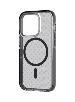 tech21 Evo Check iPhone 14 Pro Case Cover with MagSafe and 16 Feet Drop Protection - Smokey Black  - Image 5
