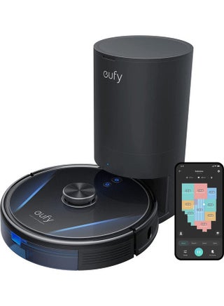 RoboVac LR30 Hybrid+ Robot Vacuum Cleaner with Mop and Self Emptying Station, 60 Day Capacity, iPath Laser Navigation, 3,000Pa, Multi Floor Mapping, Advanced App Control, Works with Alexa 43 W T2181 Black - v1664177711/N53353461A_1