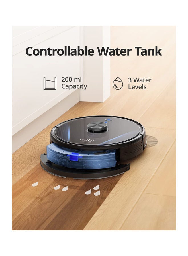 RoboVac LR30 Hybrid+ Robot Vacuum Cleaner with Mop and Self Emptying Station, 60 Day Capacity, iPath Laser Navigation, 3,000Pa, Multi Floor Mapping, Advanced App Control, Works with Alexa 43 W T2181 Black
