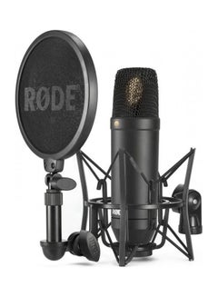 RODE NT1 Kit Large Diaphragm Cardioid Condenser Microphone NT1 KIT Black 