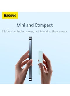 Baseus 10000 mAh MagSafe Portable Charger, Wireless Magnetic Power Bank with 20W PD Type-C Cable, Slim Compact Battery Pack for iPhone 16/16 Pro/16 Pro Max, iPhone 15/14/13/12 Series, Fast Charging MagSafe-Compatible Charger for All Wireless Devices Blue  - Image 3