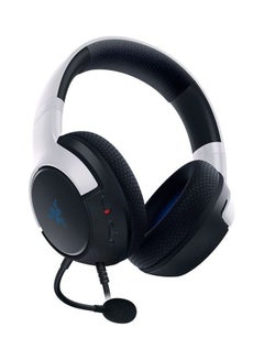 RAZER Razer Kaira X Wired Headset for Playstation 5, PC, Mac & Mobile Devices - Triforce 50mm Drivers, HyperClear Cardioid Mic, Flowknit Memory Foam Ear Cushions, On-Headset Controls - White/Black  - Image 1