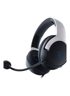 RAZER Razer Kaira X Wired Headset for Playstation 5, PC, Mac & Mobile Devices - Triforce 50mm Drivers, HyperClear Cardioid Mic, Flowknit Memory Foam Ear Cushions, On-Headset Controls - White/Black  - Image 3