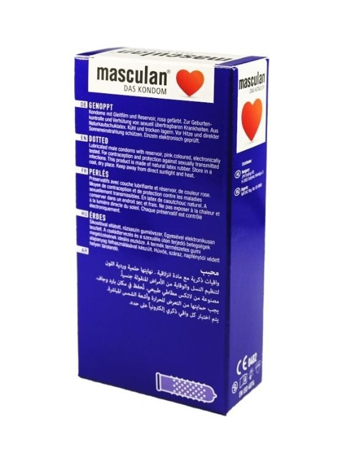 ماسكولان عبوتان من 10 قطع من الواقيات الذكرية المنقطة من النوع 2 - Image 3