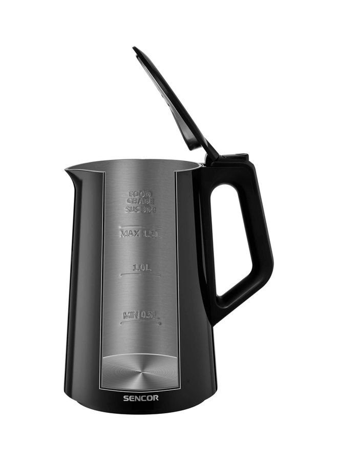 Sencor - Variable Temperature Electric Kettle 1.5 L 2200.0 W SWK-0590BK BLACK - Image 1