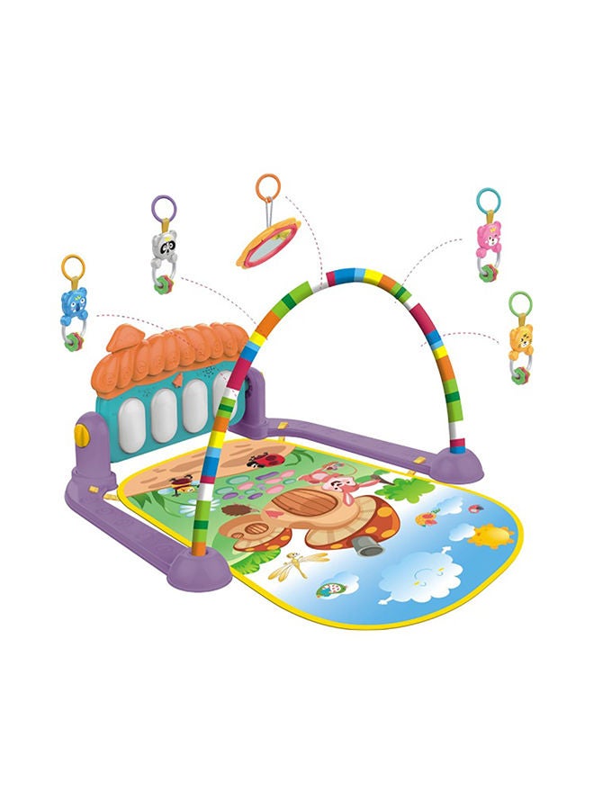 Baby Activity Gym Kick And Play Piano Mat Center With Melodies Rattle Musical Toy - Image 5