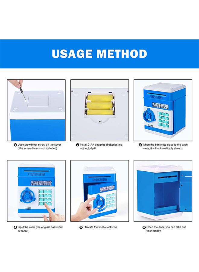 Electronic Money Saving Box With Password 20.5x15x14.5cm - v1664190452/N40870079A_6