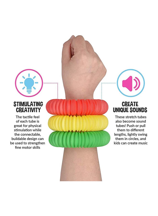 Generic - Pack Of 6 Pop Tubes Sensory Toy - Image 1