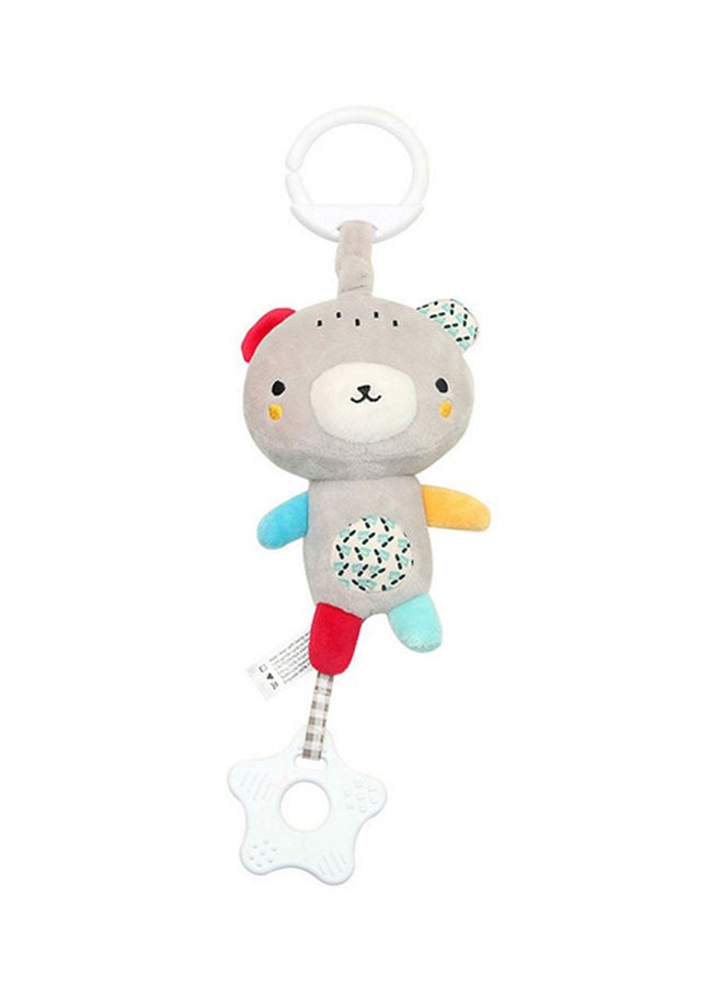 Generic Non-Toxic Bear Design Stroller Hanging Toy With Silicone Teether 33x5x12cm  - Image 1