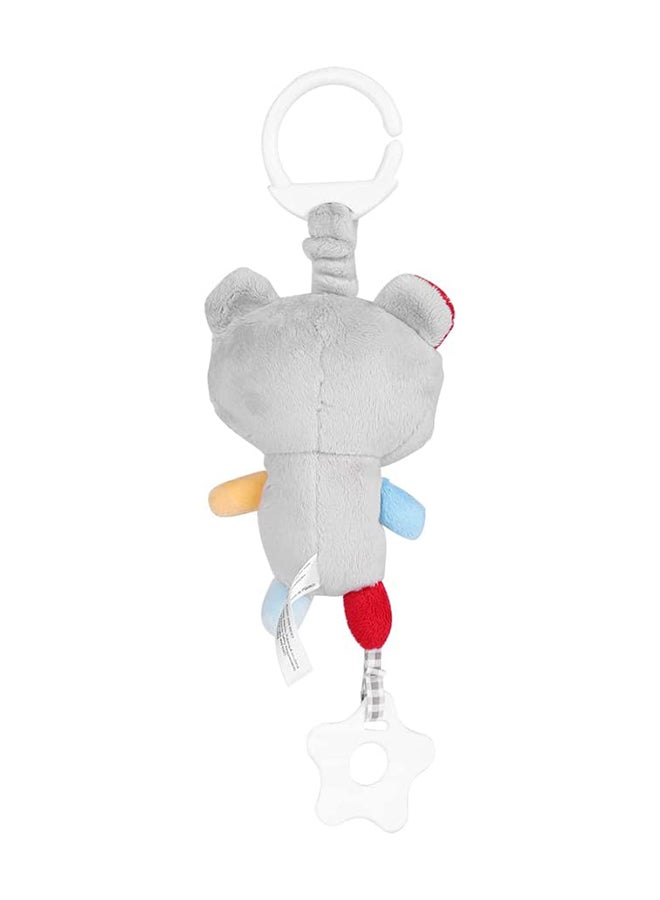 Generic Non-Toxic Bear Design Stroller Hanging Toy With Silicone Teether 33x5x12cm  - Image 2
