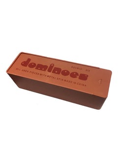 Double Six Endless Dominoes Fun Game With All Urea Pieces With Metal Spin