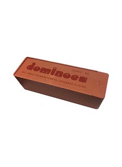 Generic Double Six Endless Dominoes Fun Game With All Urea Pieces With Metal Spin  - Image 3