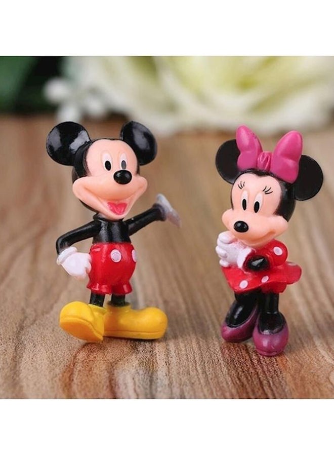 6-Piece Mickey And Minnie Mouse Donald Duck Daisy Figures 8cm  - Image 4