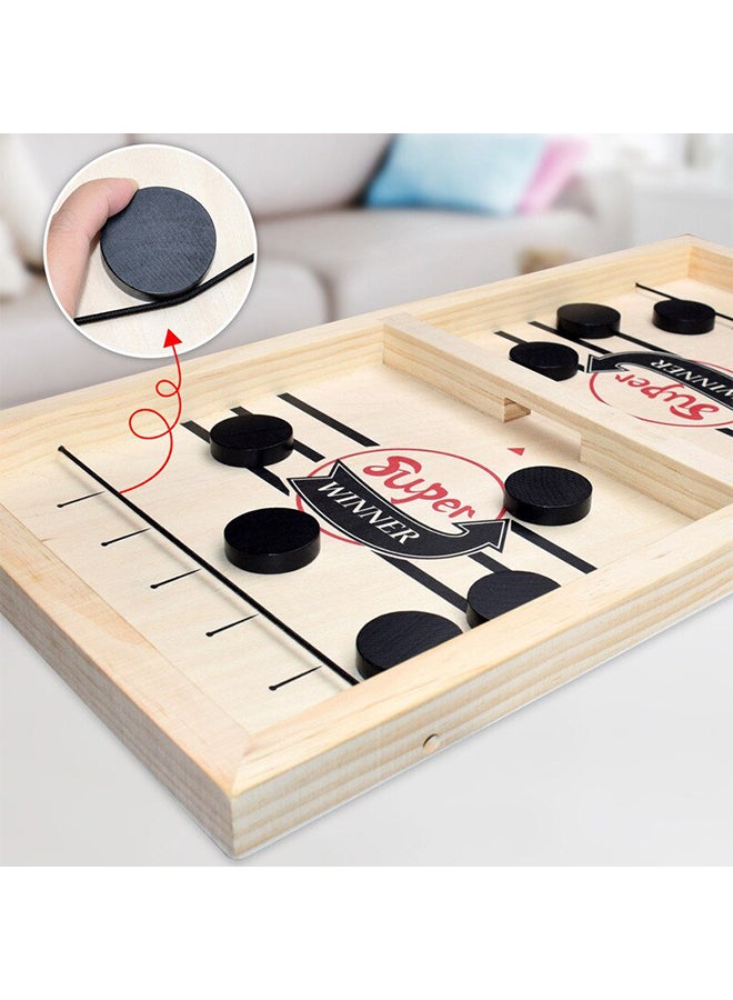 Sumind - Table Desktop Battle 2 In 1 Ice Hockey Board Game - Image 1