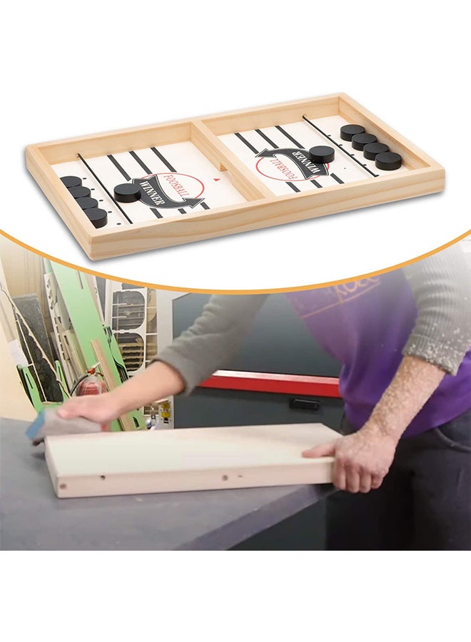 Sumind - Table Desktop Battle 2 In 1 Ice Hockey Board Game - Image 1