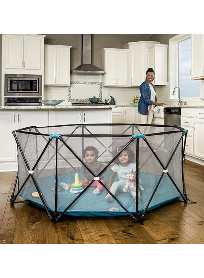 Kidle Deluxe Extra Large Portable Play Yard Indoor And Outdoor Playpen 195x65x75cm  - Image 2