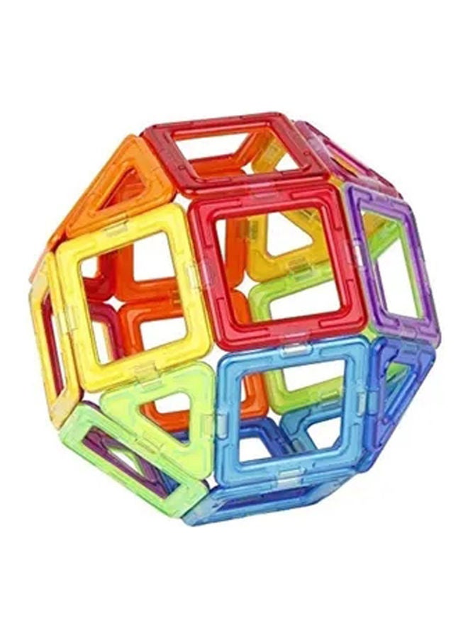 Arabest - 36-Piece Educational Magnetic Colorful Tiles Set Durable Sturdy With Instruction Booklet 4+ Years ‎34.6x26.4x19.4cm - Image 1