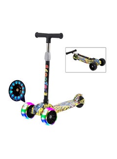 Tri Flash Wheel Graffiti Foldable And Adjustable Kids Scooter 55x58x25cm - v1664197418/N43974975A_2