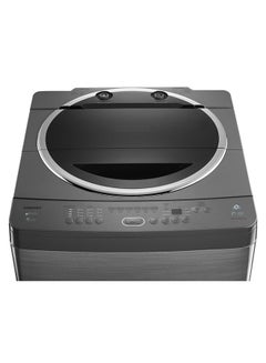 Toshiba Washing Machine Top Automatic 10 Kg With Pump Grey AEW-E1050SUP(SS) Silver  - Image 4