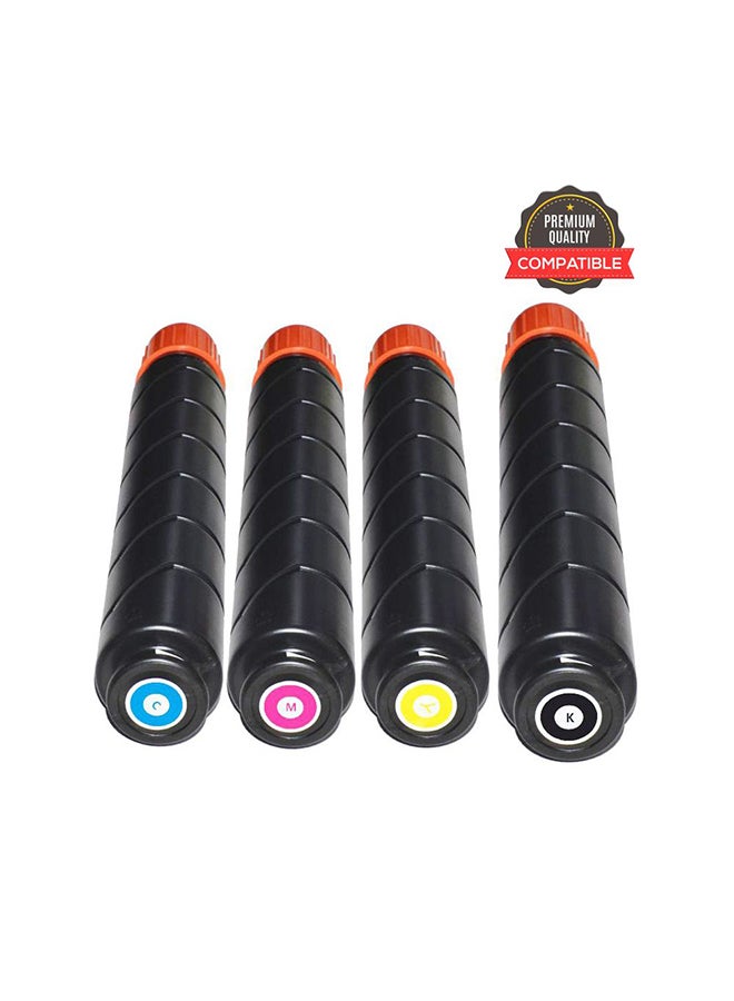 4- Color Toner Cartridge For Use In Image Runner Multicolour