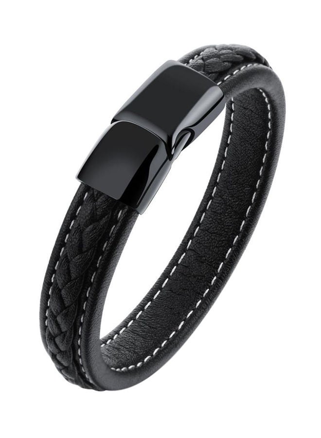 QiaoKai - Leather Strap Bracelet - Image 1