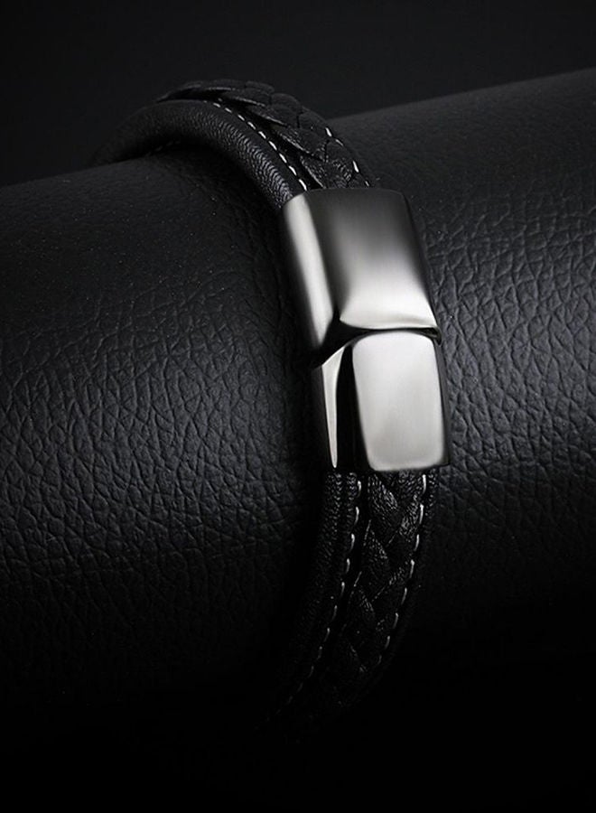 Leather Strap Bracelet - v1664202909/N14421321A_3