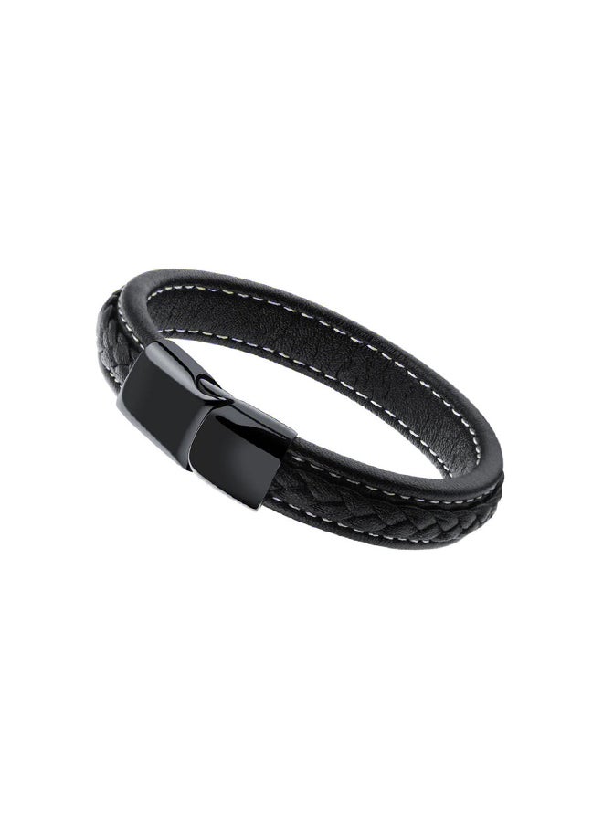 Leather Strap Bracelet - v1664202909/N14421321A_4