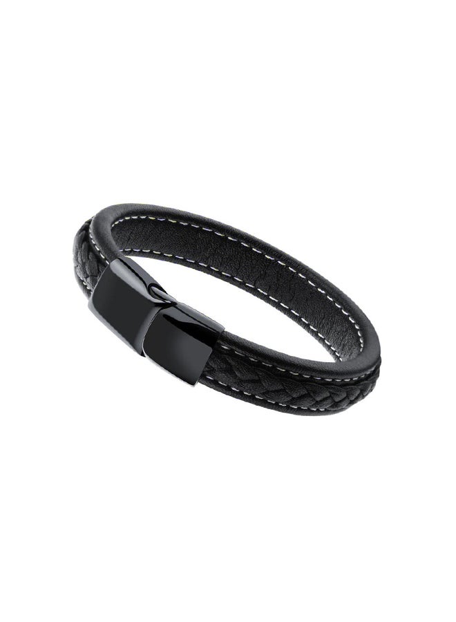 QiaoKai - Leather Strap Bracelet - Image 1