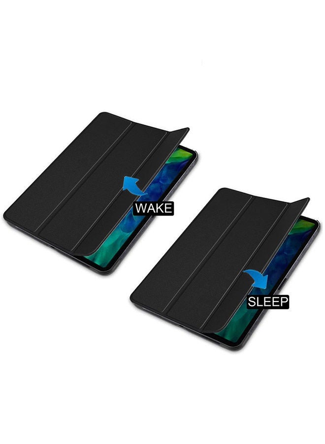 MARGOUN Protective Flip Case Cover For Samsung Galaxy Tab A (2019, 8.0) SM-T290 Black - Image 4