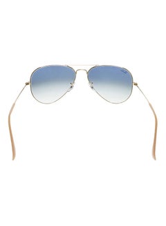Ray-Ban Men's Full Rim Aviator Sunglasses - RB3025-001/3F-58 - Lens Size: 58 mm - Gold  - Image 4